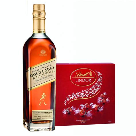 Johnnie Walker Gold Label Reserve Blended And Lindor Pralines