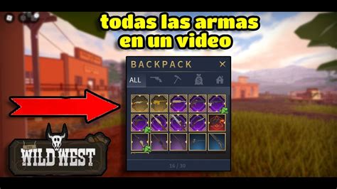 Todas Las Armas De The Wild West YouTube