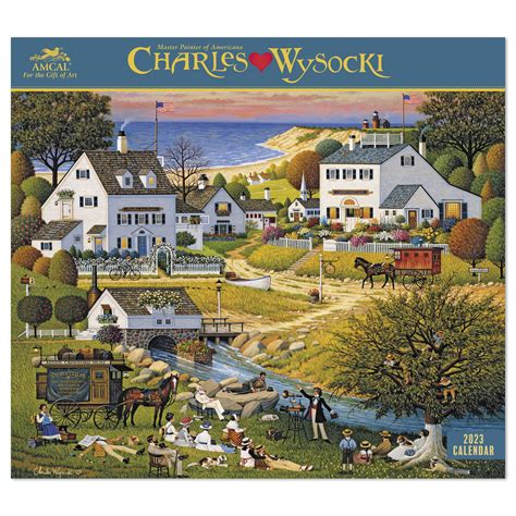 Charles Wysocki Cat Calendar - Traci Harmonie