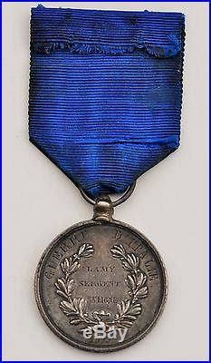 Italie Médaille de la Valeur Militaire Guerre dItalie 1859 attribué