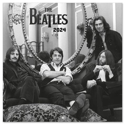 KALENDARZ 2024 ścienny planer organizer BEATLES Nice Stuff Sklep