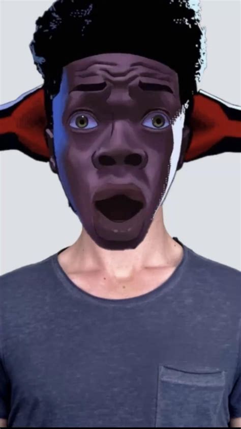 Shocked Miles Morales : r/SnapLenses