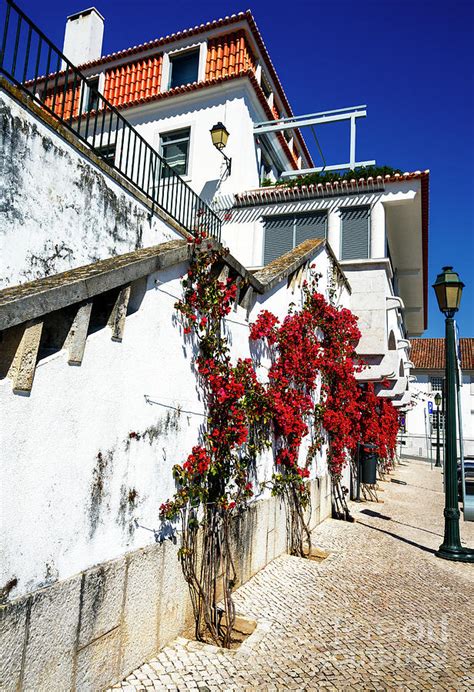 Street Angles In Cascais Photograph By John Rizzuto Fine Art America