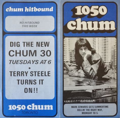 Chum Chart Cover June 3 1972 The 1050 Chum Charts Were Flickr