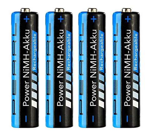 Pearl 1100 Mah Nimh Akkus Aaa Micro 4er Set Akku Test