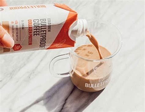 Bulletproof Cold Brew Coffee Plus Collagen Dark Chocolate Flavor Ket Ultra Pickleball