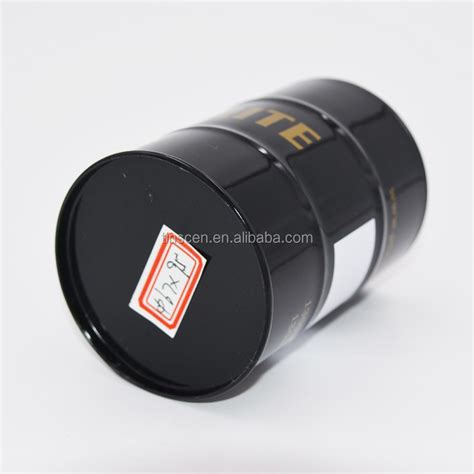 Custom Printed Round Oil Tin Can With Inserted Lid For Premium Buy