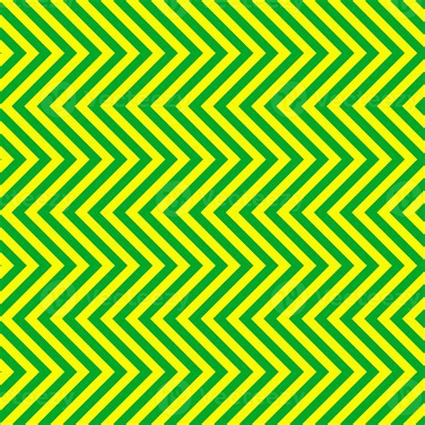 Classic Green And Yellow Chevron Seamless Pattern Seamless Zig Zag