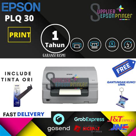 Jual Printer Epson Plq Passbook Printer Dot Matrix Jakarta Pusat