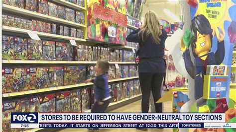 Gender Neutral Toy Sections Will Be Required In California Stores Youtube