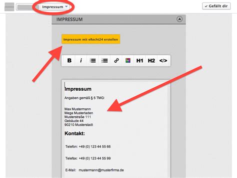 Anleitung So Fügt Man Das Impressum Auf Social Media Profilen Richtig Ein