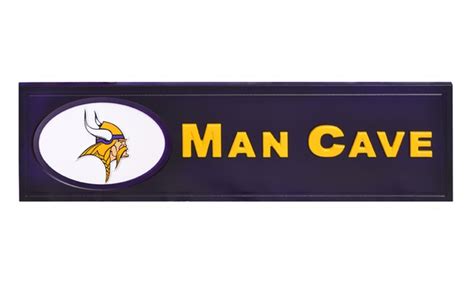 NFL Man Cave Plaques | Groupon Goods