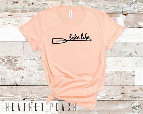 On Lake Time Shirt Lake Lover Shirt Funny Summer Tee Lake Etsy Lake