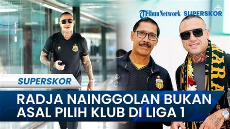 Resmi Diperkenalkan Bhayangkara FC Radja Nainggolan Bukan Asal Pilih