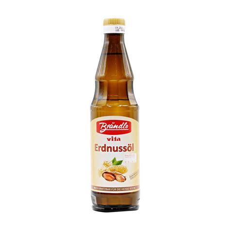 Erdnussöl 500ml perfekt zum Braten und Würzen Hongkongshop at