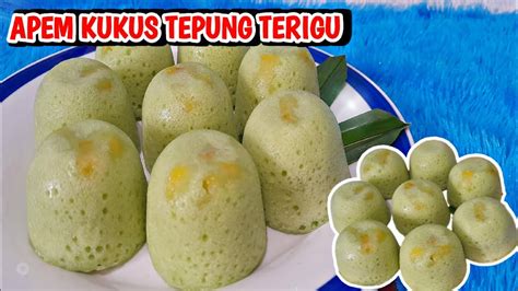 HANYA DARI SATU BAHAN TEPUNG BISA JADI KUE APEM KUKUS SE ENAK INI