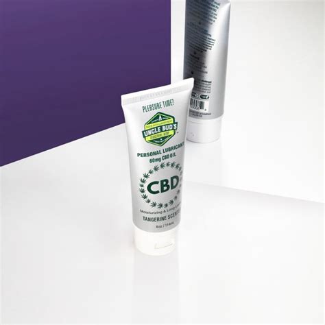 Uncle Bud's 60 mg CBD Lubricant - Uncle Bud’s Hemp