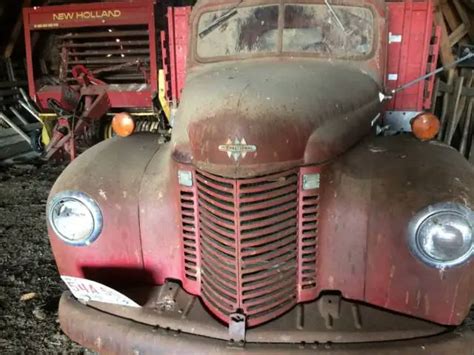 1946 International 2 Ton Truck Complete And All Original For Sale