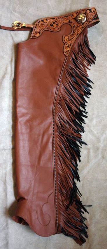 Fancy Custom Western Reining And Work Chaps By Black Horse Leatherworks