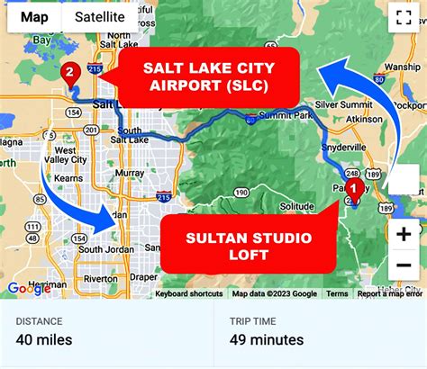 Sultan Studio Loft To or From SLC Airport Shuttle - Point To Point Express