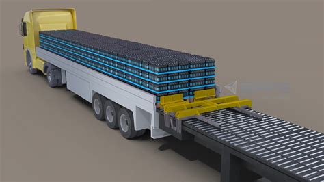 Top Expert 3D Video on Automated Truck-Loading Process Animation