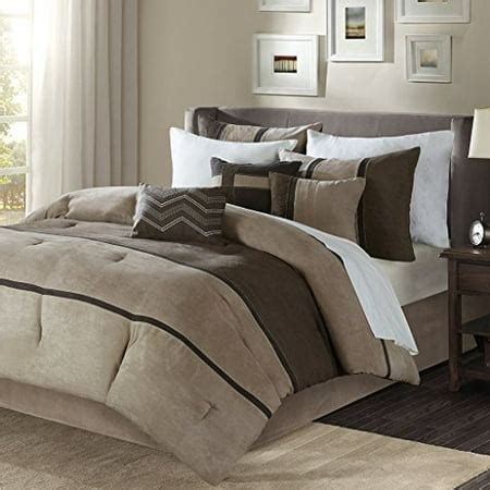 Palisades 7 Piece Comforter Set Brown Queen | Walmart Canada