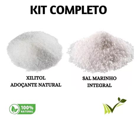 Xilitol Sal Marinho Integral Ado Ante Sal Natural Parcelamento