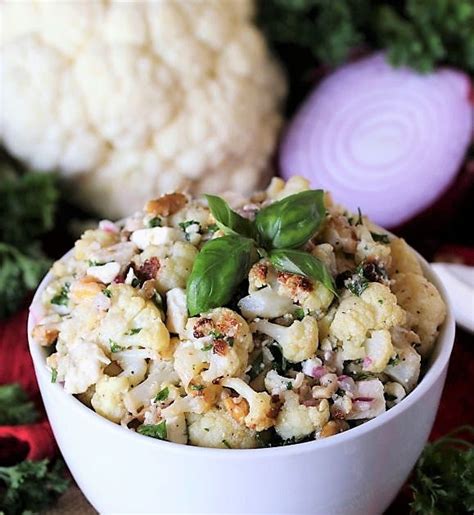 Roasted Cauliflower Salad The Kitchen Is My Playground