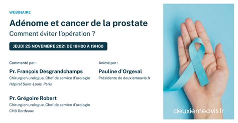 Retour sur Adénome et cancer de la prostate comment éviter l