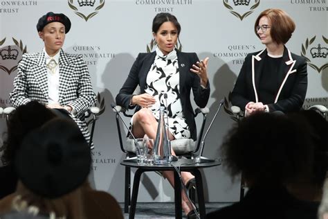 Meghan Markle Defies Royal Protocol As She Flashes Thigh In Black And