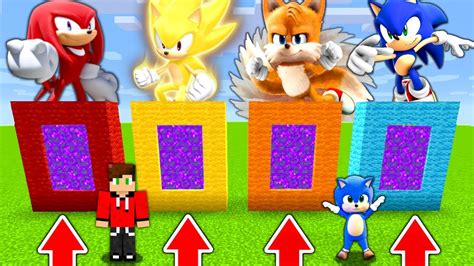 Nie Wybierz Z Ego Portalu Knuckles Super Sonic Tails Sonic Z Baby