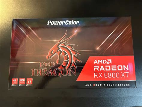 POWERCOLOR Radeon rx 6800XT Red Dragon 16GB [2 LATA GWARANCJI] Sękowa ...