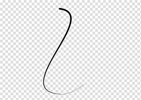 Line Brushes Curved Black Line Illustration Transparent Background Png