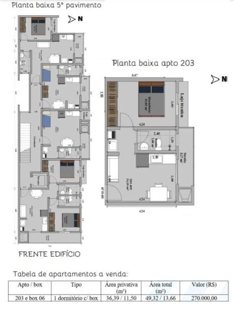 Apartamento 1 dormitório para Venda Santa Maria RS bairro Camobi