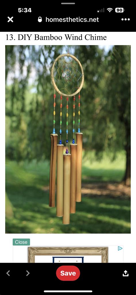 pin  megan gauss hill  nature art wind chimes diy wind chimes