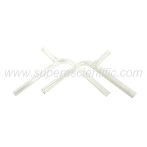 208 2x2 Connecting Tube Right Angle Bend With Arm For Burets 2x2 6mmod Super A Scientific