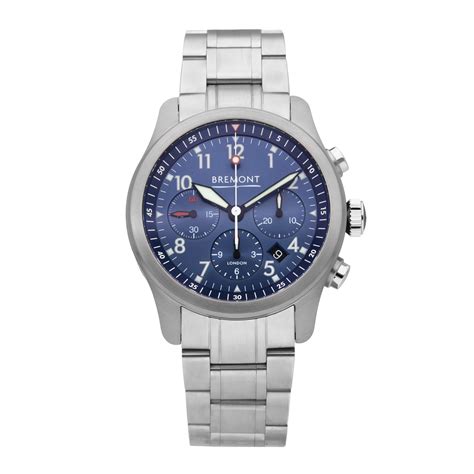 Bremont ALT1-P2 Chronograph Blue Dial 43mm Automatic Men's Watch ALT1