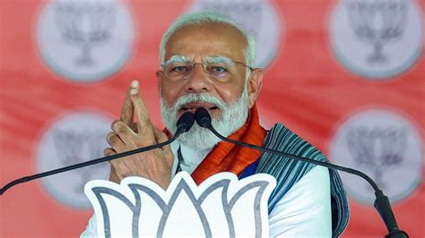 Lok Sabha Polls 2024 Pm Modi To Address 4 Rallies In Karnataka Today