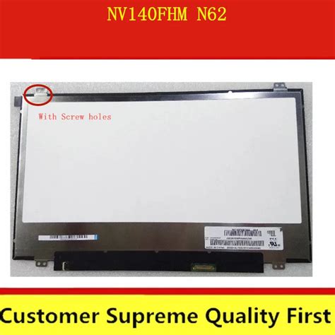 NV140FHM N62 14inch 72 NTSC LED LCD Screen Display Matrix NV140FHM N62