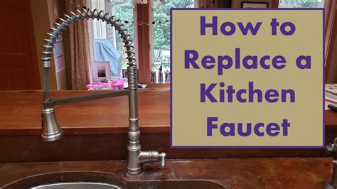 How To Replace A Kitchen Faucet Youtube