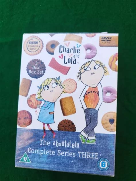 Charlie And Lola The Absolutely Complete Series 3 Dvd Box Set Brand New And Sealed £6 50 Picclick Uk