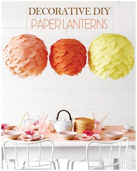 {DIY} Decorative Paper Lantern Tutorial | Pizzazzerie