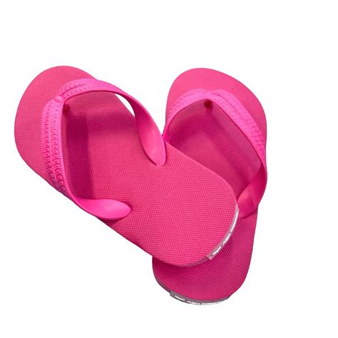 Kids Colourful Flip Flops - Happy Pink