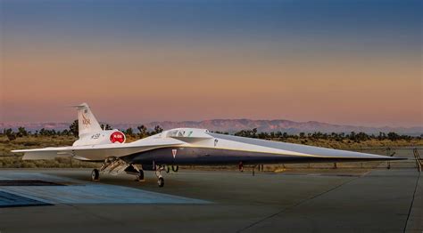 X-59 supersonic X-plane gets rolled out by NASA and Lockheed Martin