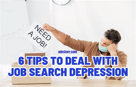 6 Tips To Deal With Job Search Depression Jobstore Careers Blog