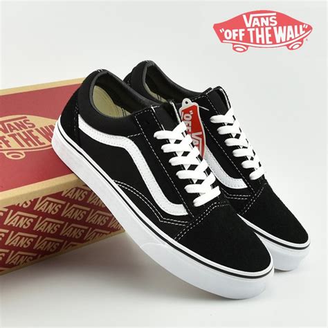 Vans Old Skool Classic Black White รุ่นสุดฮิต รองเท้า แวนส์ โอวสคูล