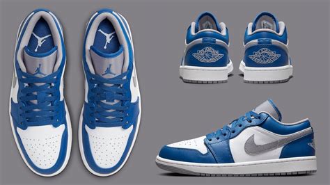 Where To Buy Air Jordan 1 Low True Blue Shoes Price And More Details