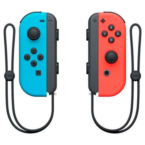 Игровая приставка Nintendo Switch OLED-модель красная/синяя