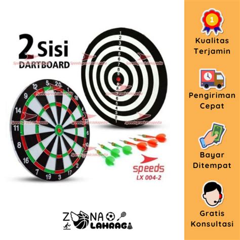 Jual Dart Game Besar Inch Papan Dart Board Besar Ukuran Cm