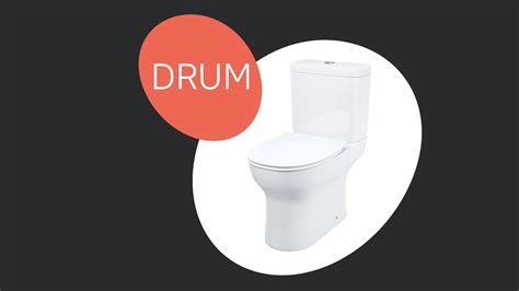 Унитаз-компакт Drum - YouTube